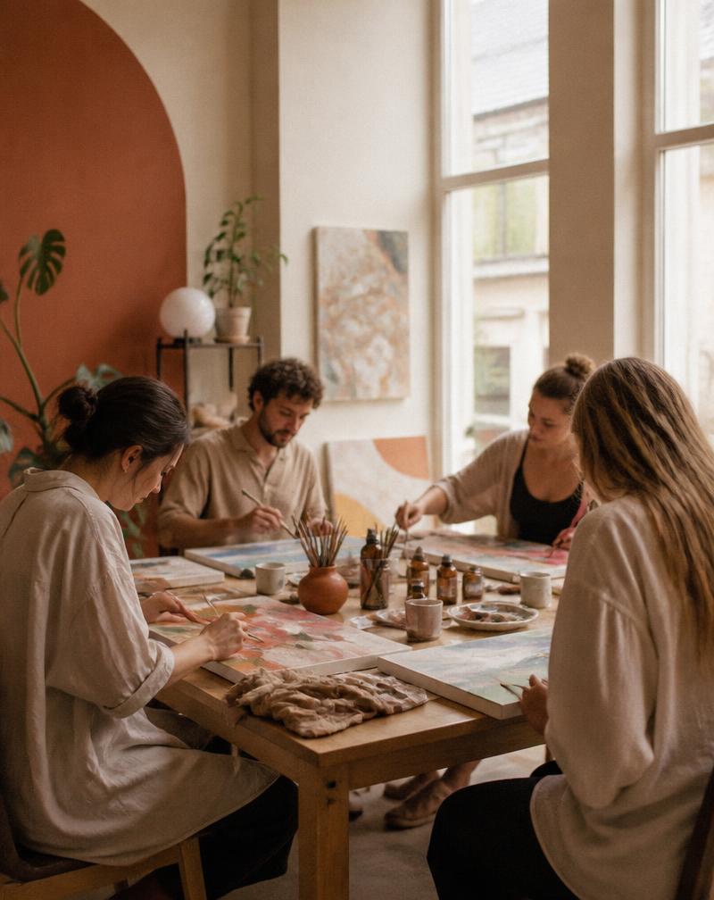 Atelier în studio