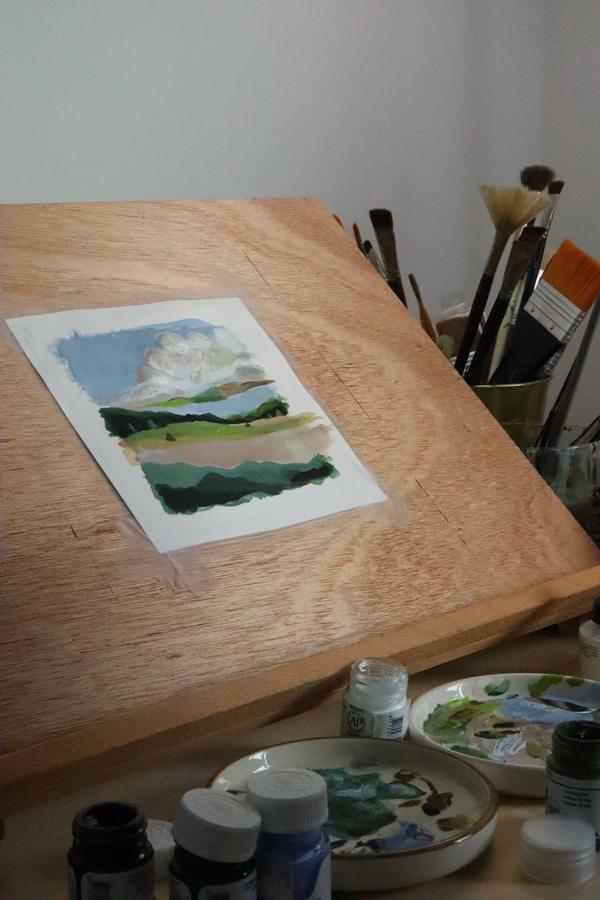 Moment din atelier